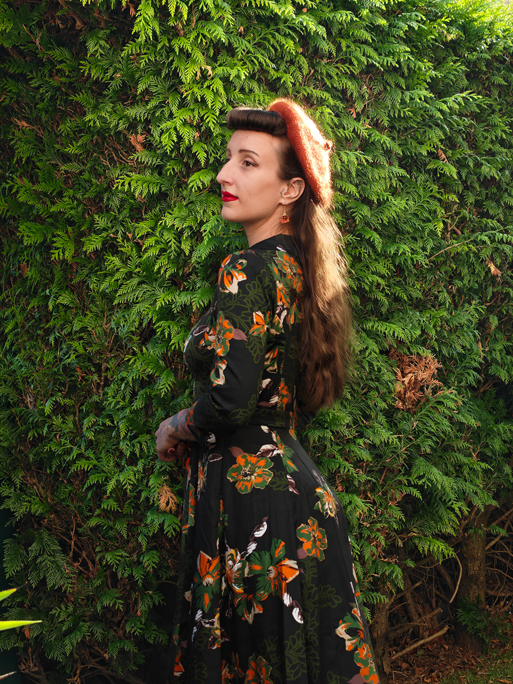 Gina Floral Swing Dress